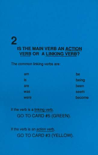 Additional Basic Card Set, Basic Winston Grammar