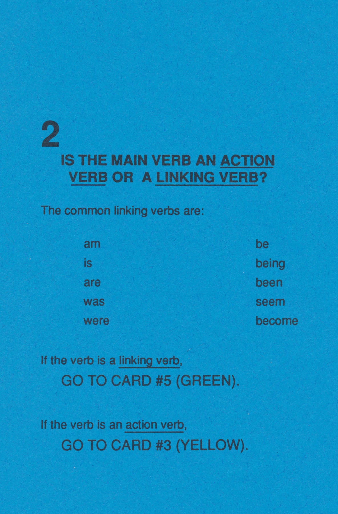 Advanced Winston Grammar Advanced Card Set