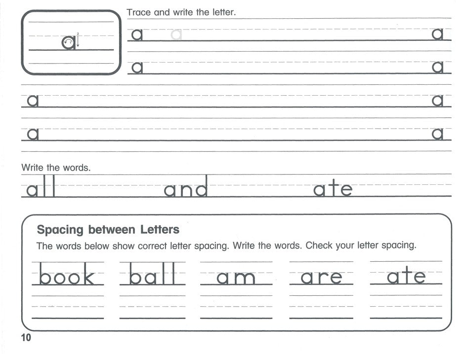 Original Handwriting: We Write Our Words (Book C, Grade 1)