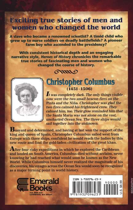 Heroes of History: Christopher Columbus, Across the Ocean Sea