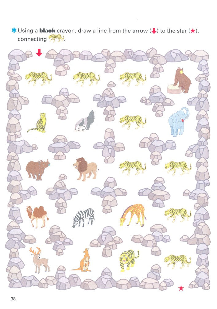 My Book of Coloring: At the Zoo