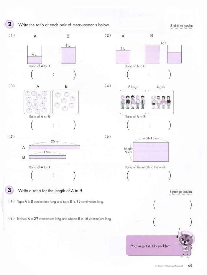 Grade 6 Geometry & Measurement