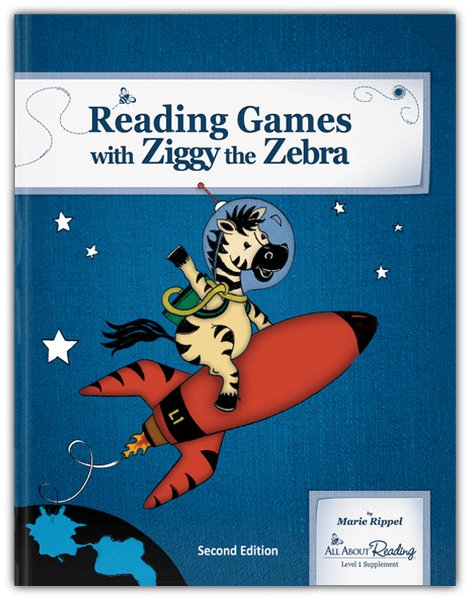 Reading Games with Ziggy the Zebra (All About Reading Level 1)