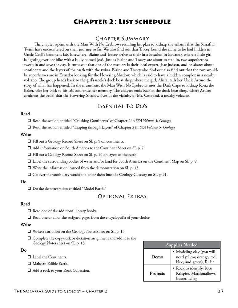 Sassafras Guide to Geology