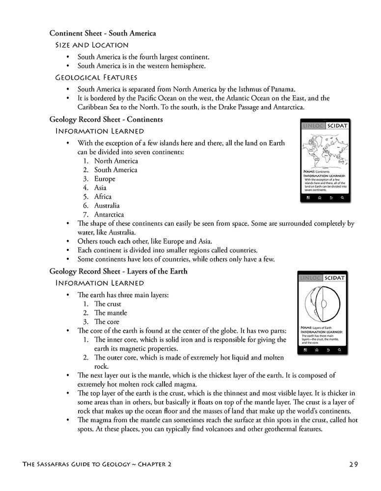 Sassafras Guide to Geology