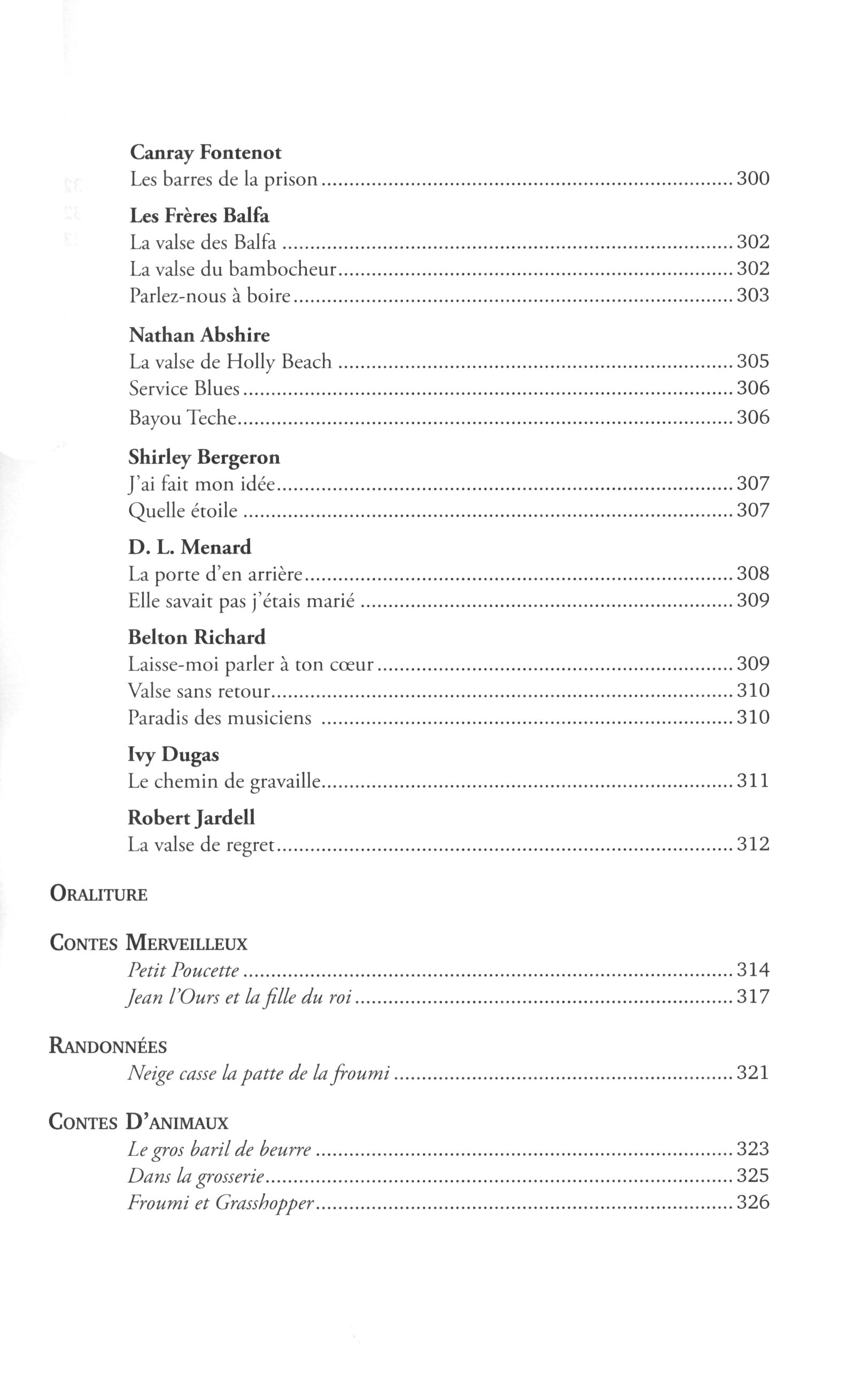 Anthologie de la litt&#233rature louisianaise d�expression fran&#231aise de 1682 &#224 nos jours (Anthology of French-language Louisiana literature)