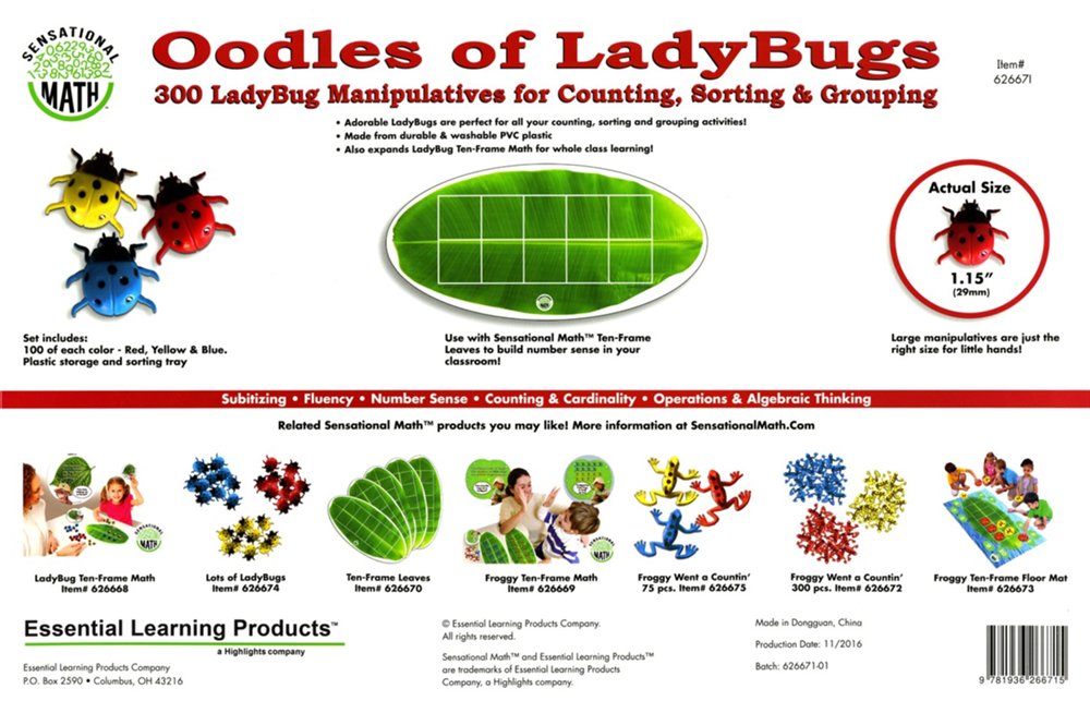 Sensational Math Oodles of LadyBugs