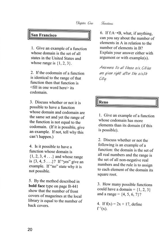 Life of Fred: Calculus Expanded Edition