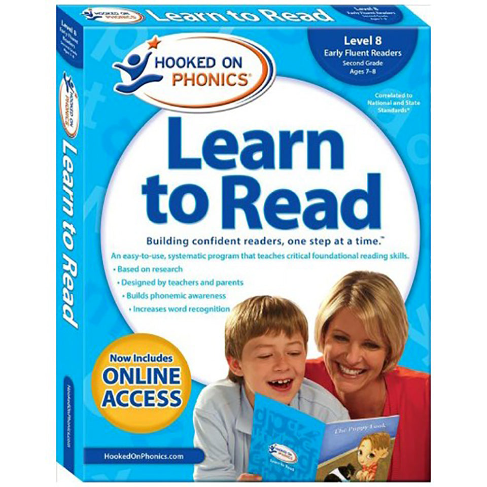 Hooked on Phonics Learn to Read - Level 8: Early Fluent Readers (Second Grade  Ages 7-8)