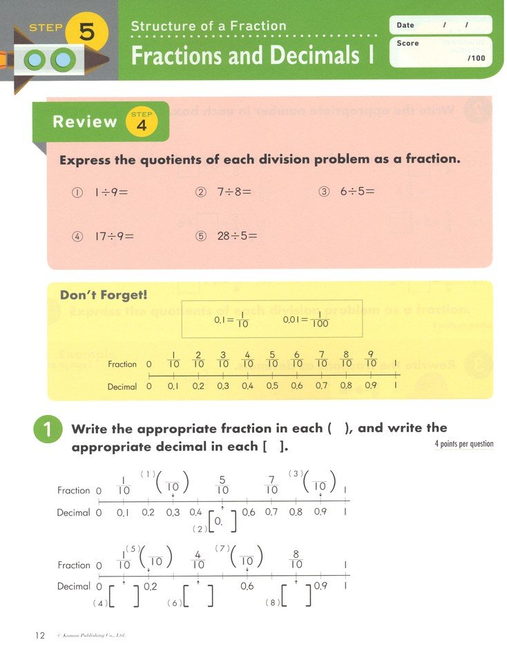 Math Boosters: Fractions, Grades 4-6