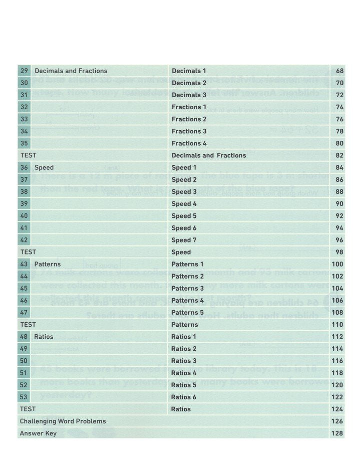 Math Boosters: Word Problems (Grades 3-6)