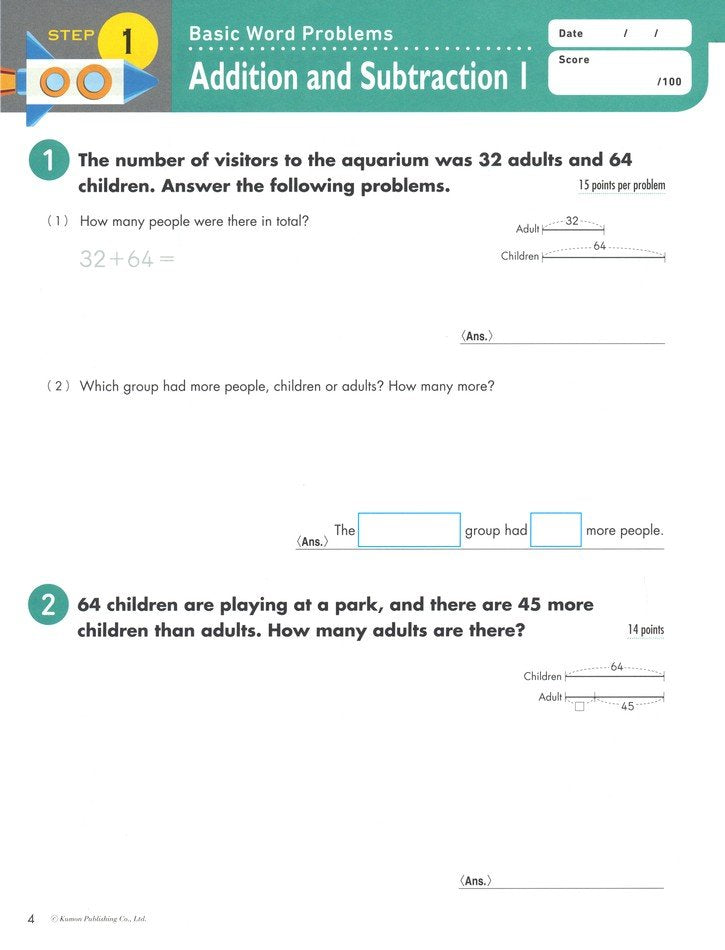 Math Boosters: Word Problems (Grades 3-6)