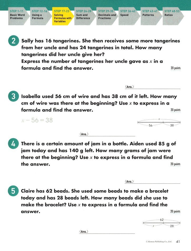 Math Boosters: Word Problems (Grades 3-6)