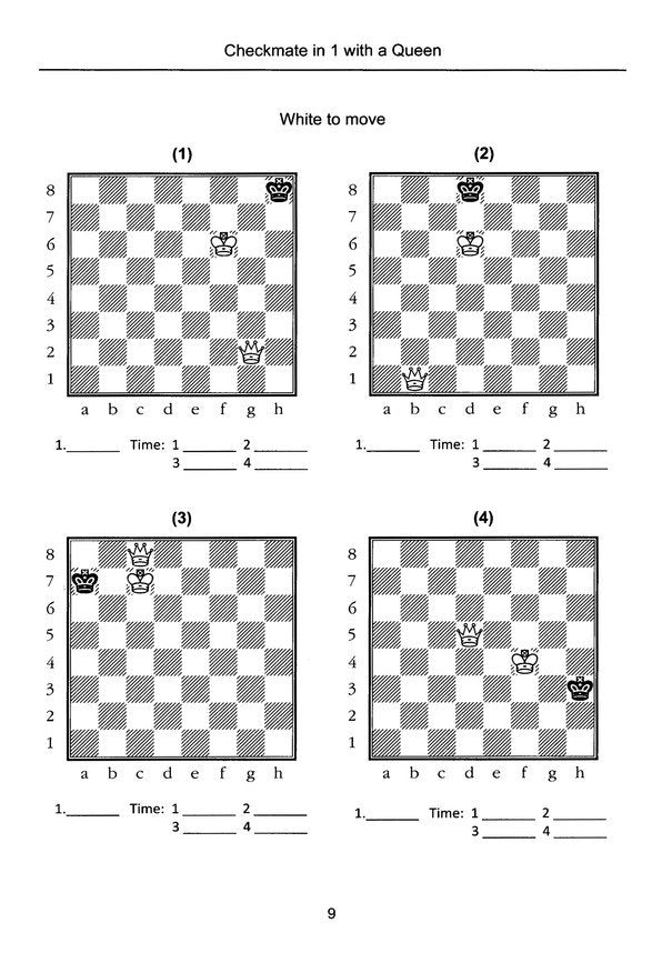 Learn Chess the Right Way: Book 1