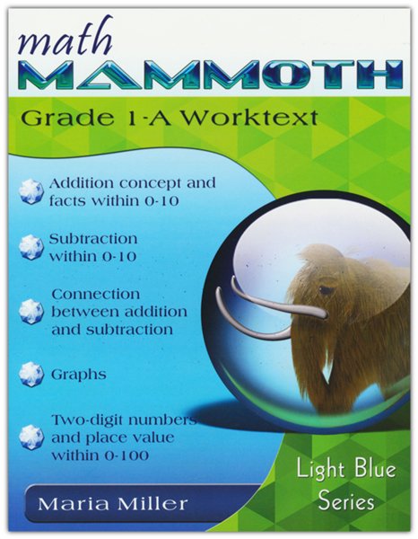 Math Mammoth Grade 1-A Worktext