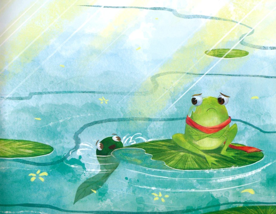 Little Frog and the Spring Polliwogs