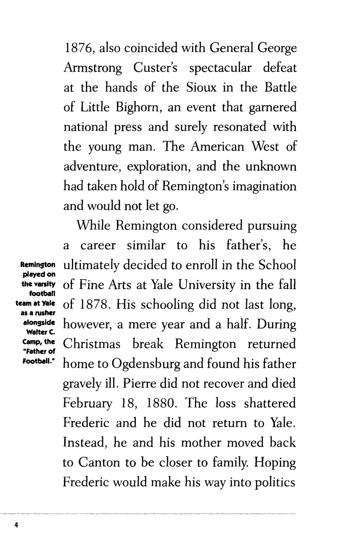 A Short Biography of Frederic Remington