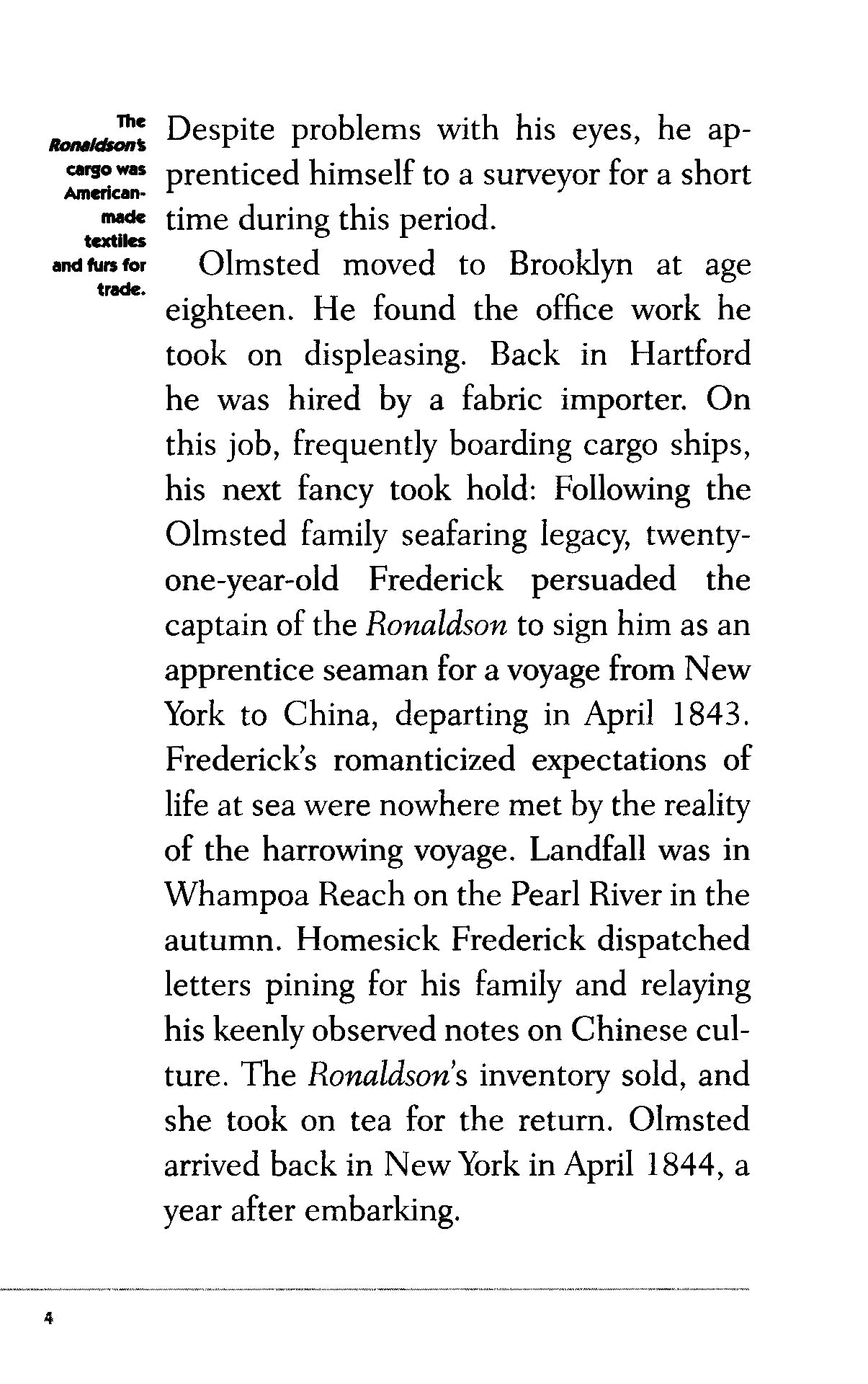 A Short Biography of Frederick Law Olmsted