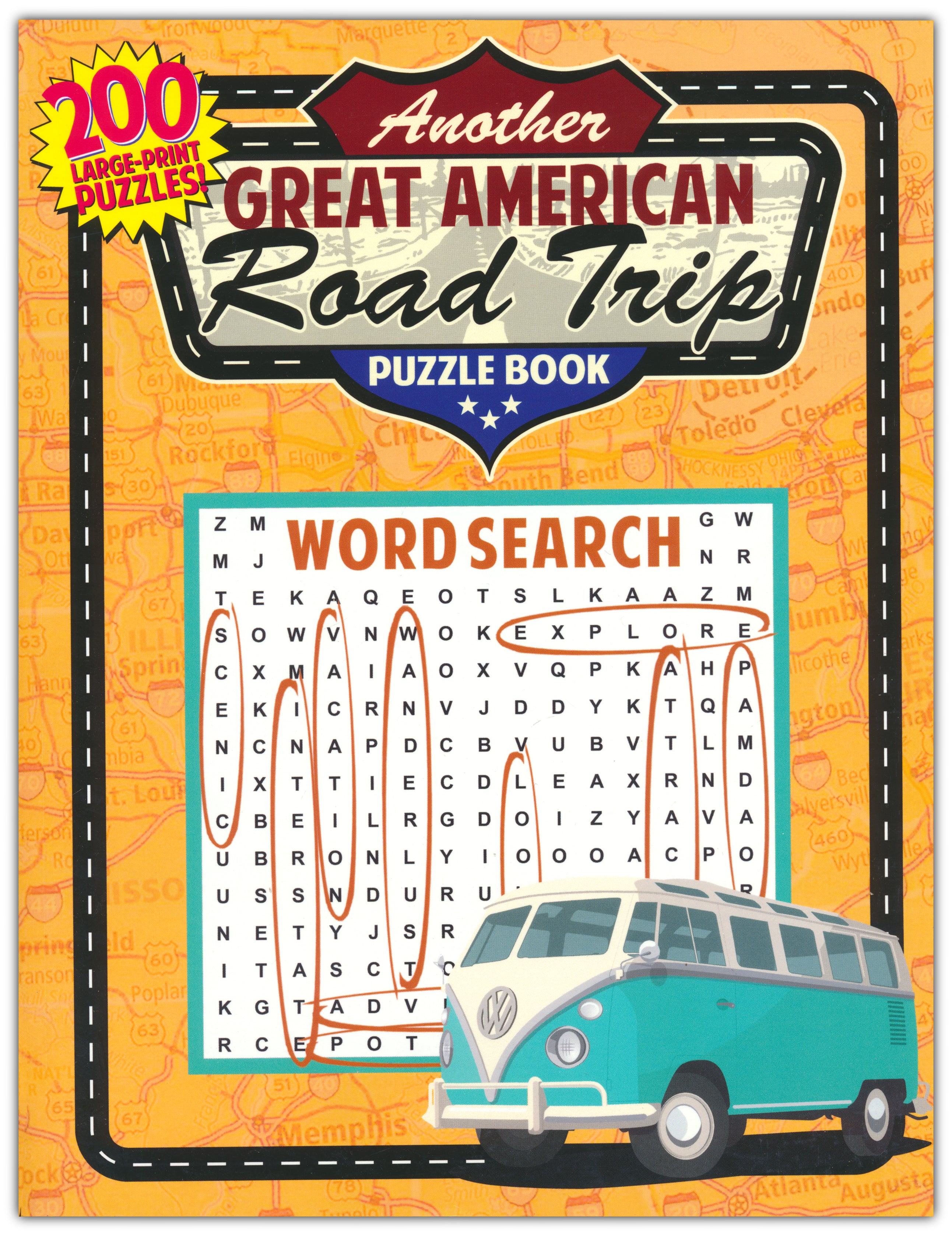 Another Great American Road Trip Puzzle Book