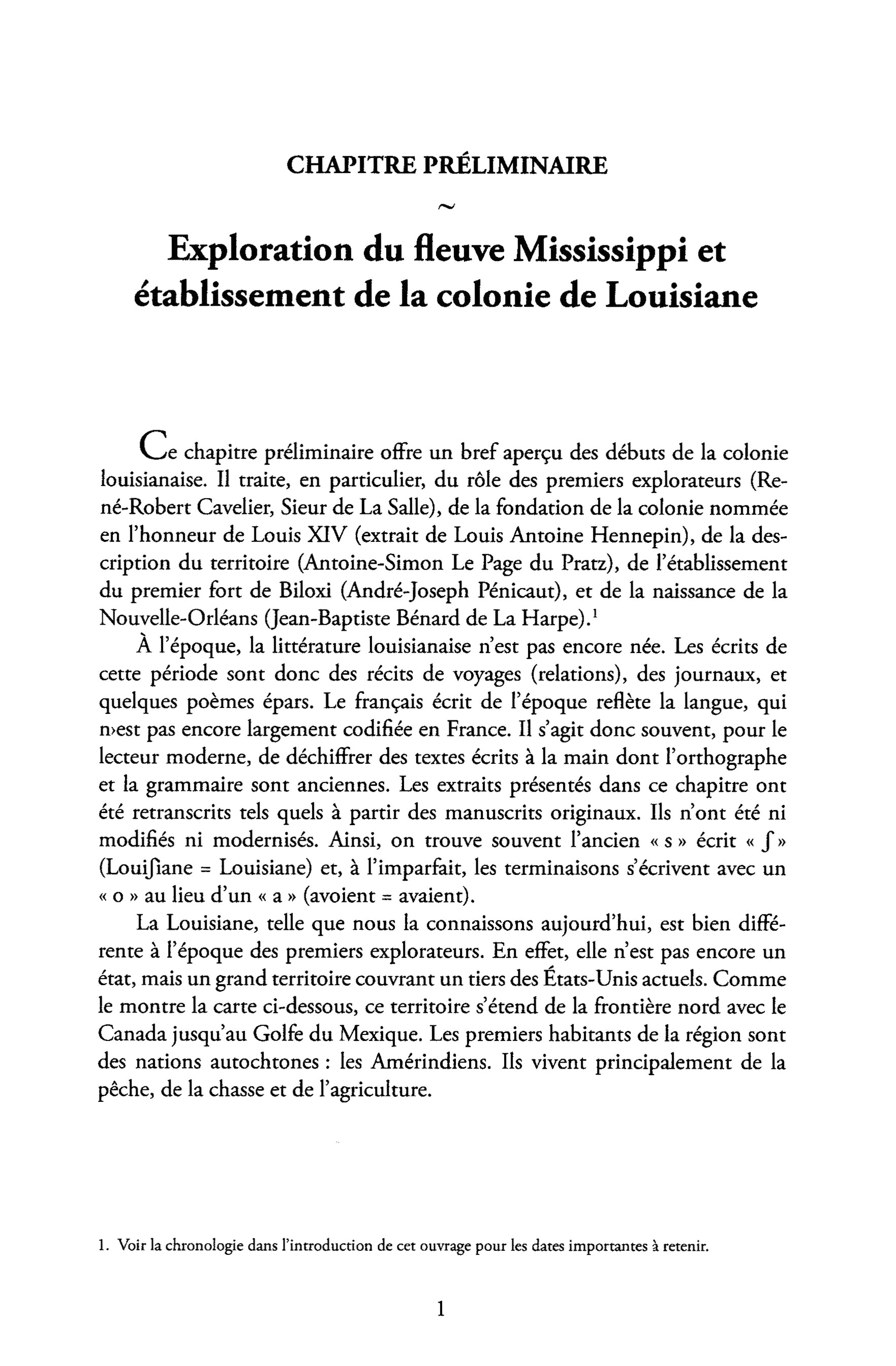 Parcours Louisianais: Panorama de la litt&#233rature francophone de Louisiane de ses origines &#224 1900 (Louisiana Route)