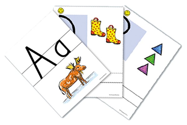 Spanish Color Print & Number Wall Cards