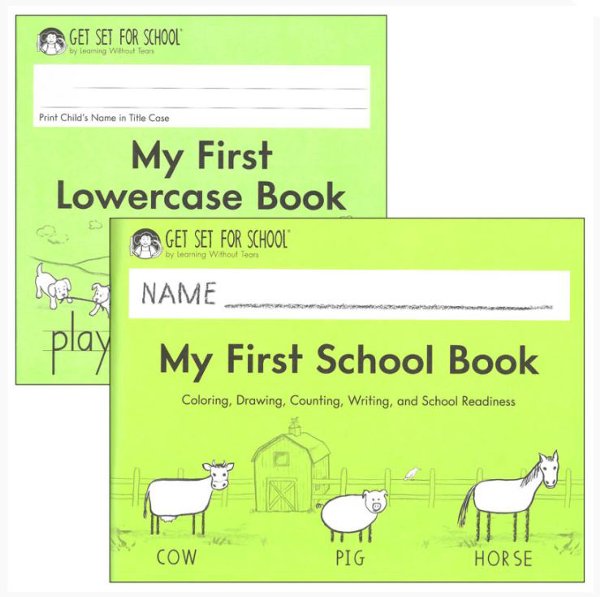 My First Book Set My First School Book + My First Lowercase Book