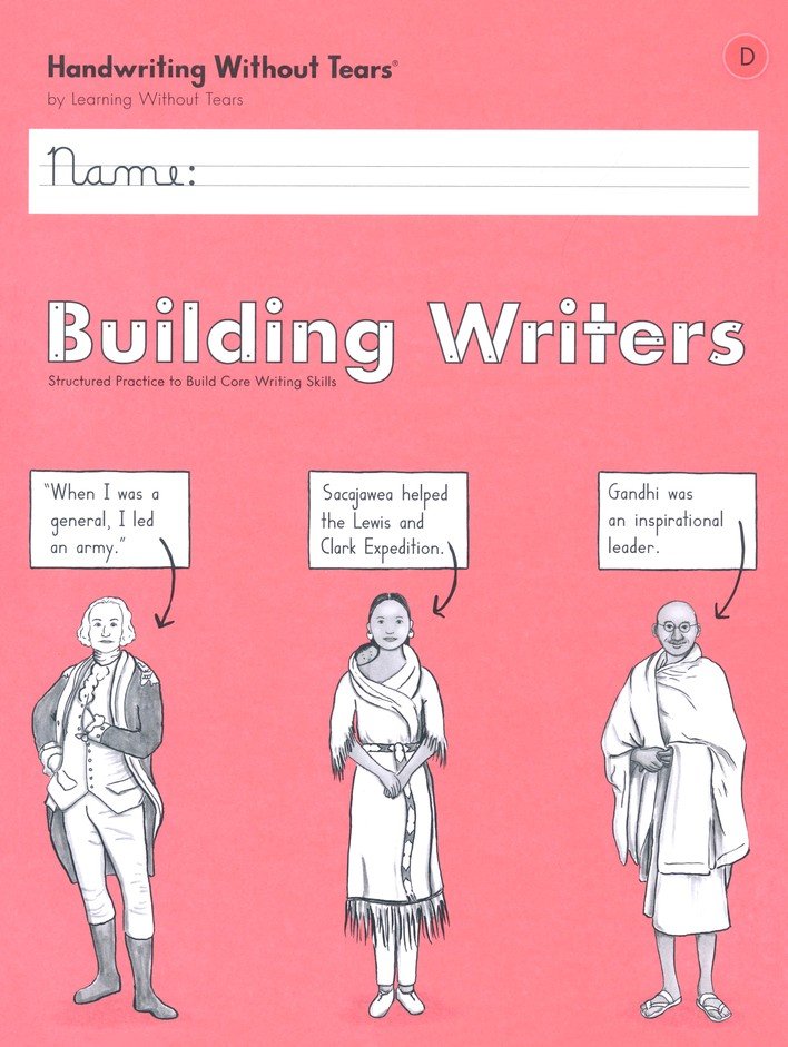 Building Writers Student Workbook D (2022 Edition; Grade 3)