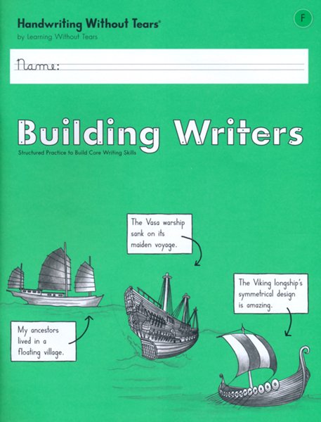 Building Writers Student Workbook F (Grade 5; 2022 Edition)