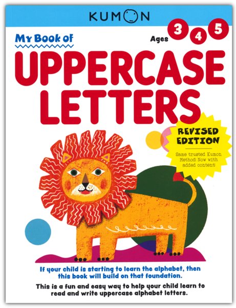 My Book of Uppercase Letters, Ages 3-5 (Revised Edition)