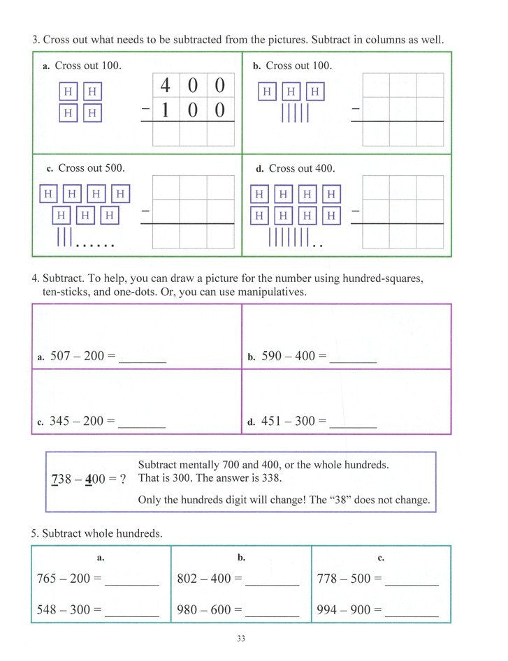 Math Mammoth Grade 2-B Worktext, Canadian Version