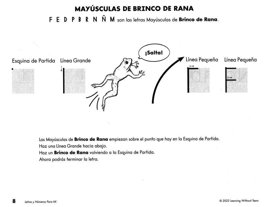 Letras y Numeros Para Mi Student Workbook (Grade K; 2022 Edition)