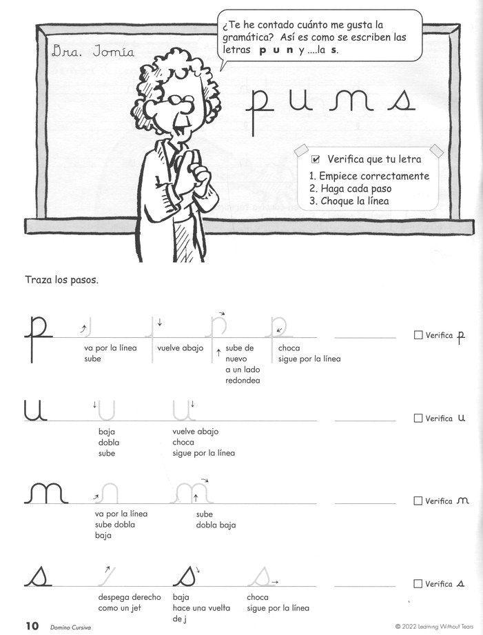 Domino Cursiva Student Workbook (Grade 5; 2022 Edition)