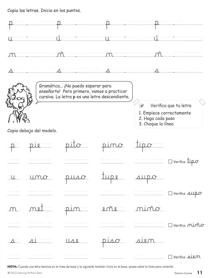 Domino Cursiva Student Workbook (Grade 5; 2022 Edition)