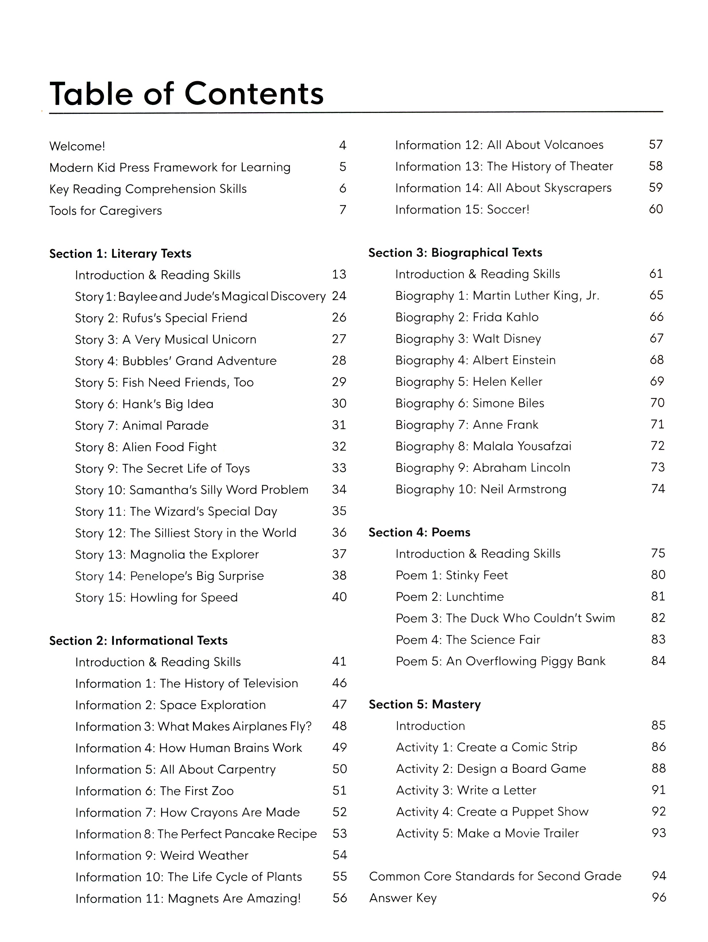 2ND GRADE READING COMPREHENS