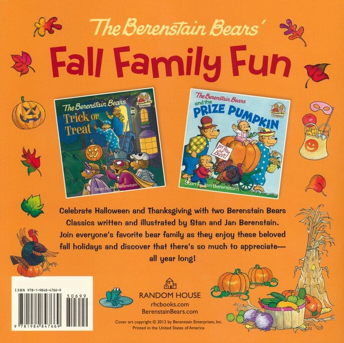 The Berenstain Bears Fall Family Fun, 2-in-1