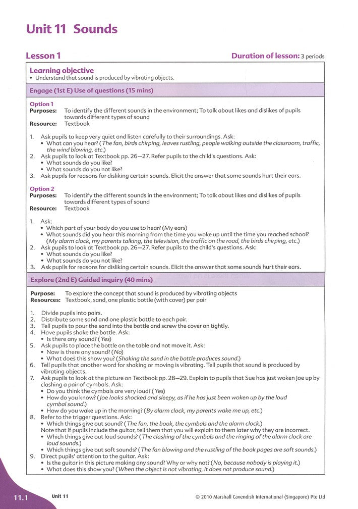 MPH Science International Edition Teacher Guide 2B