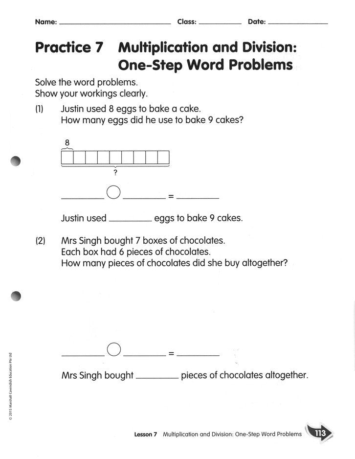 MPH Maths Workbook 3A (3rd Edition)