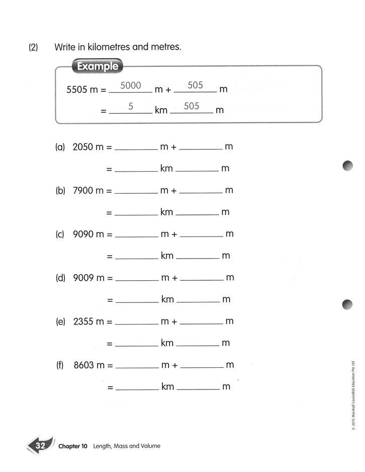 MPH Maths Workbook 3B (3rd Edition)