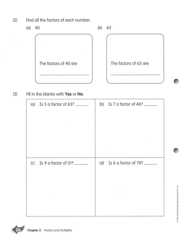 MPH Maths Workbook 4A (3rd Edition)