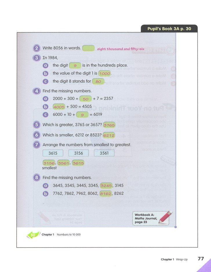 MPH Maths Teacher's Planning Guide P3A (3rd Edition)