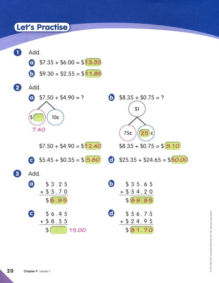 MPH Maths Teacher's Planning Guide P3B (3rd Edition)