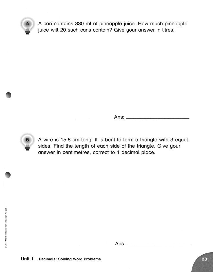 Shaping Maths Activity Book 5B (3rd Edition)