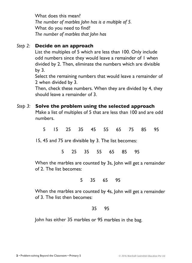 Problem Solving Beyond the Classroom Grade 5 (2nd Edition)