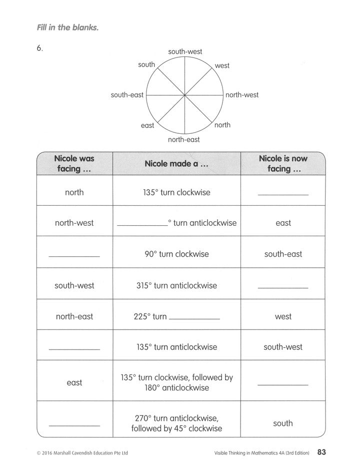 Visible Thinking in Mathematics 4A (3rd Edition)