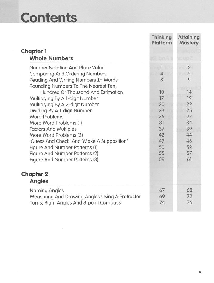 Visible Thinking in Mathematics 4A (3rd Edition)