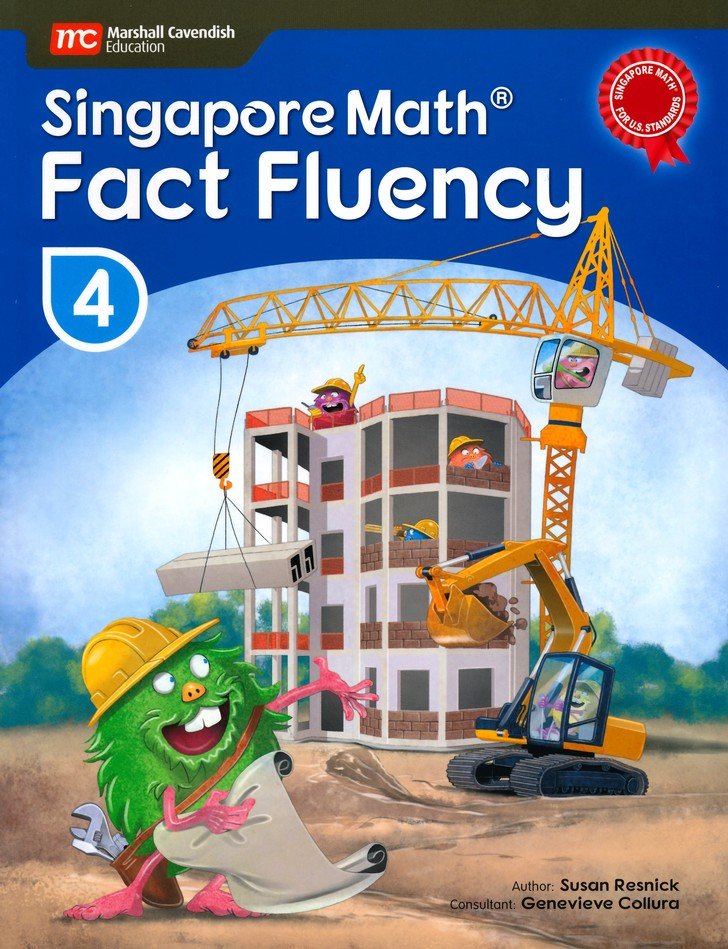 Singapore Math Fact Fluency Grade 4