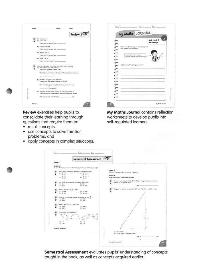 Shaping Maths Activity Book 6A (3rd Edition)