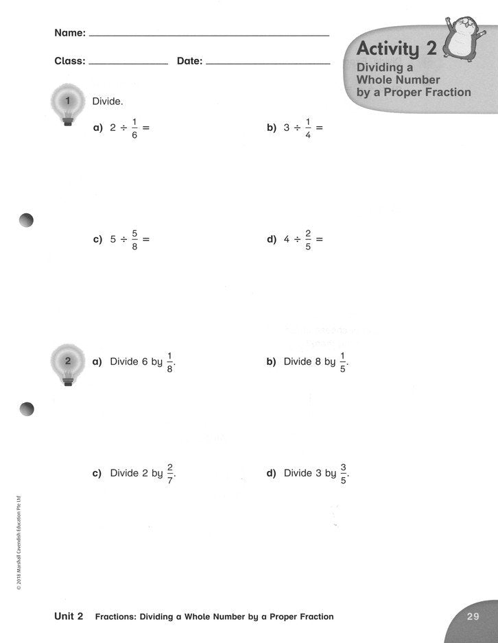 Shaping Maths Activity Book 6A (3rd Edition)