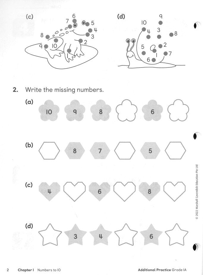 Primary Mathematics 2022 Additional Practice 1A