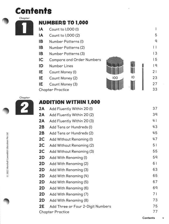 Primary Mathematics 2022 Additional Practice 2A